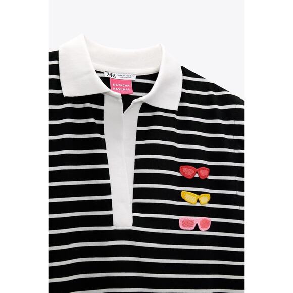 Zara x Natacha Paschal Polo Dress - Picture 4 of 9